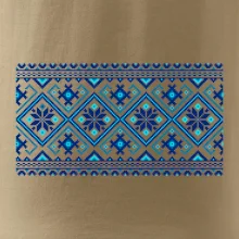 Ukrajinský vzor - modrý Ukrajinský vzor - modrý