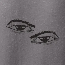 Párový motív - oko prižmúrené