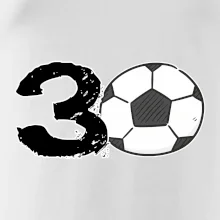 Futbal okrúhle narodeniny 30