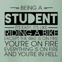 Being a student - bike