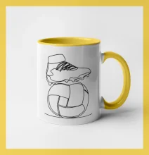 Futbalová lopta kopačka jedným ťahom