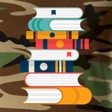 Knihy flat design Knihy flat design