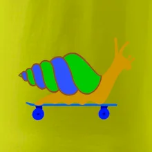 Šnek na skateboardu (Moňas)