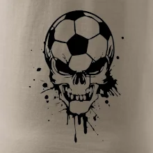 Fotbal lebka splash Fotbal lebka splash