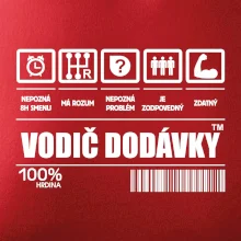 Čiarový kód - Vodič dodávky Čiarový kód - Vodič dodávky