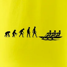 Evolúcia veslovanie 3 ľudia