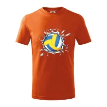 Volejbal lopta v triku Volejbal lopta v triku