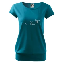 Dráha letu motýľa - srdce