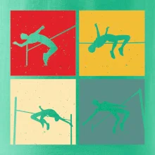 Skok do výšky vintage