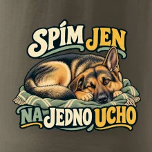 Spím jen na jedno ucho - vlčák