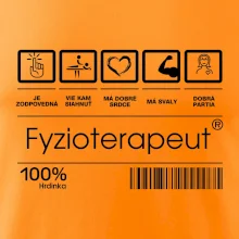 Čiarový kód fyzioterapeutka