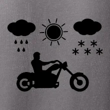 Motorkár za každého počasia - chopper