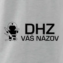 DHZ postavička - vlastný nápis