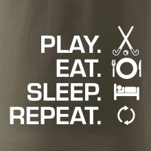 Play eat sleep repeat pozemný hokej