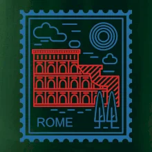 Rím známka jednoduchá