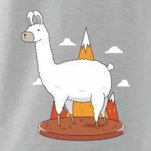 Alpaka kreslená Alpaka kreslená