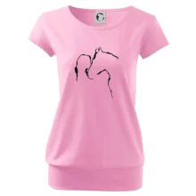 Kôň a ja silueta Kôň a ja silueta