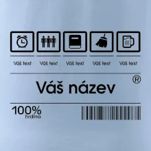 Čárový kód - Vlastní text