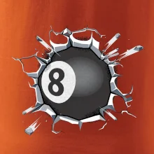 Biliardová guľa v triku