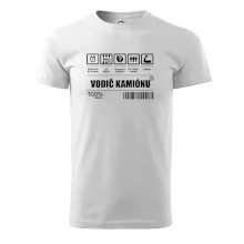 Čiarový kód - Vodič kamiónu Čiarový kód - Vodič kamiónu