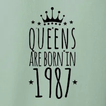 Queens are born in 1987