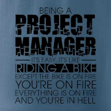 Being A Project Manager - bike