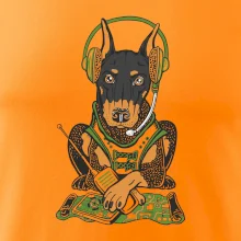 Bojový doberman (Pecka design)