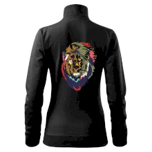 Hlava leva kreslená jednoduchá