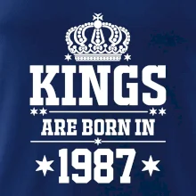 Kings are born in 1987 Kings are born in 1987