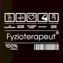 Čiarový kód fyzioterapeutka