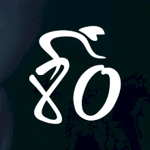 Cyklista oslavuje osemdesiatiny  (80)