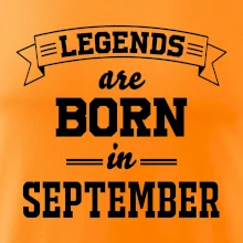 Legends are born in September