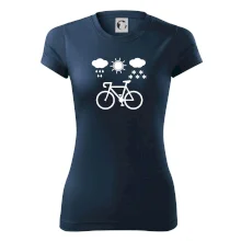 Cyklista za každého počasia