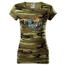 Folklór - sliepky s margarétkami Folklór - sliepky s margarétkami