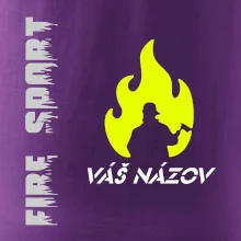 Hasiči - oheň - Váš názov - Prsník + chrbát