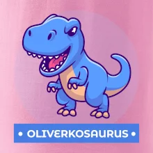 Dinosaurie mená - modrý dinosaurus