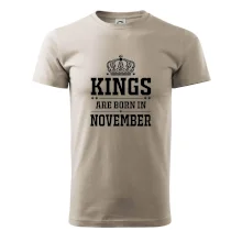 Kings are born in November