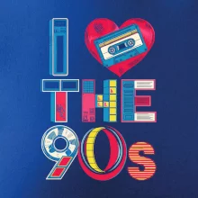 Aj love 90s - srdce a kazeta