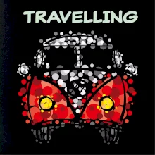 Traveling kreslené auto (lulu_art) Traveling kreslené auto (lulu_art)