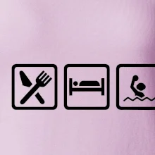 Eat sleep vodné pólo v rade