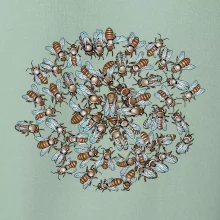 Včelia rodinka kruh (Pecka Design)