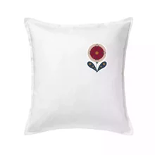 Folklór na prsníku kvetina guľatá