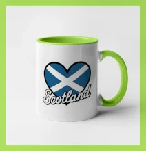 Scotland Srdce s vlajkou