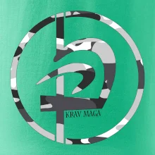 Krav maga  maskáčový nápis