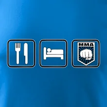 Eat sleep MMA v řádku