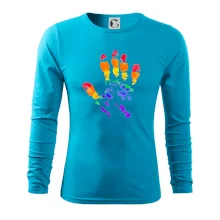 LGBT hand print