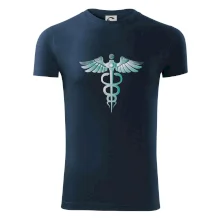 Hrdinovia zdravotníctva - logo (Pecka design)