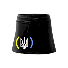 Ukrajina trojzubec s farbami Ukrajina trojzubec s farbami