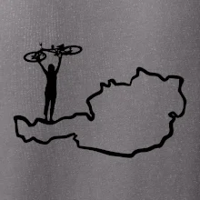 Cyklistka - Mapa Rakúska