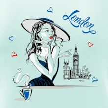 Fashion model London